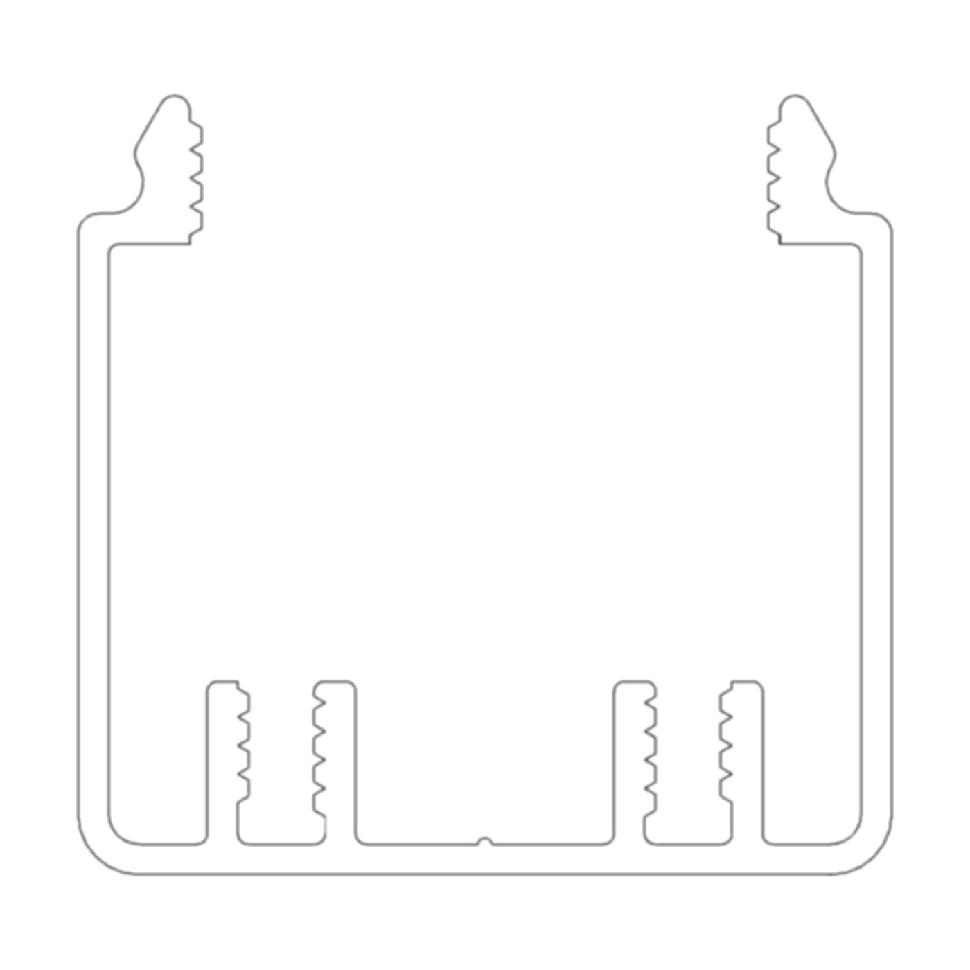 Kanalprofil 40x40