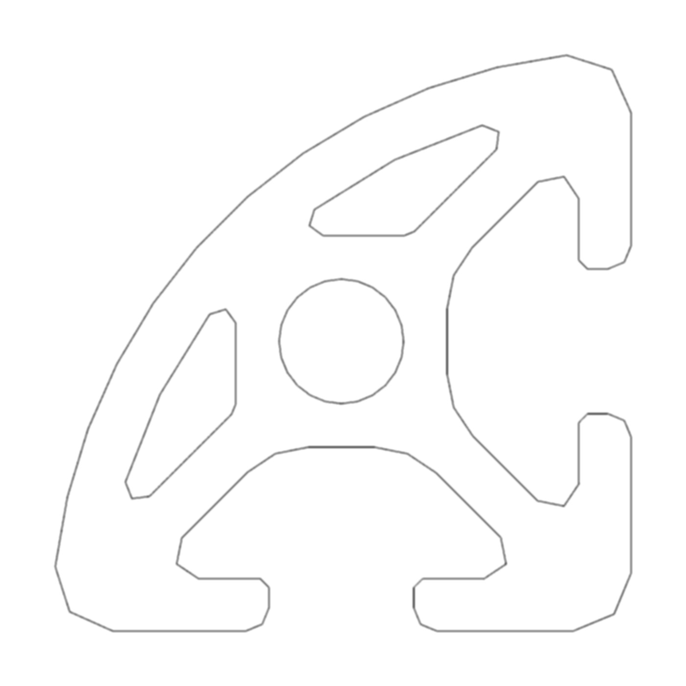 Profil A5 R20 90°