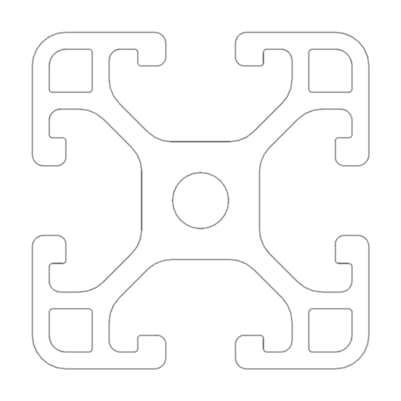 Profil A6 30x30 leicht