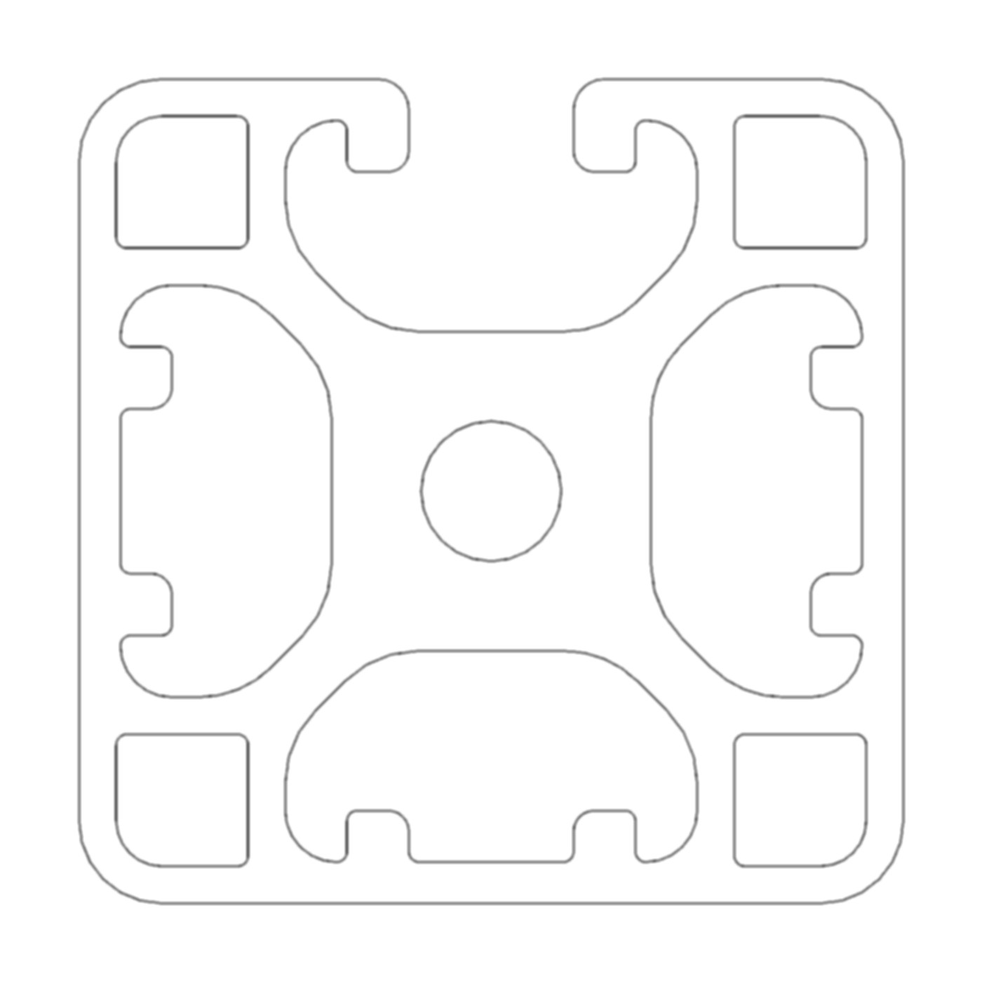 Profil A8 40x40 leicht - 3N