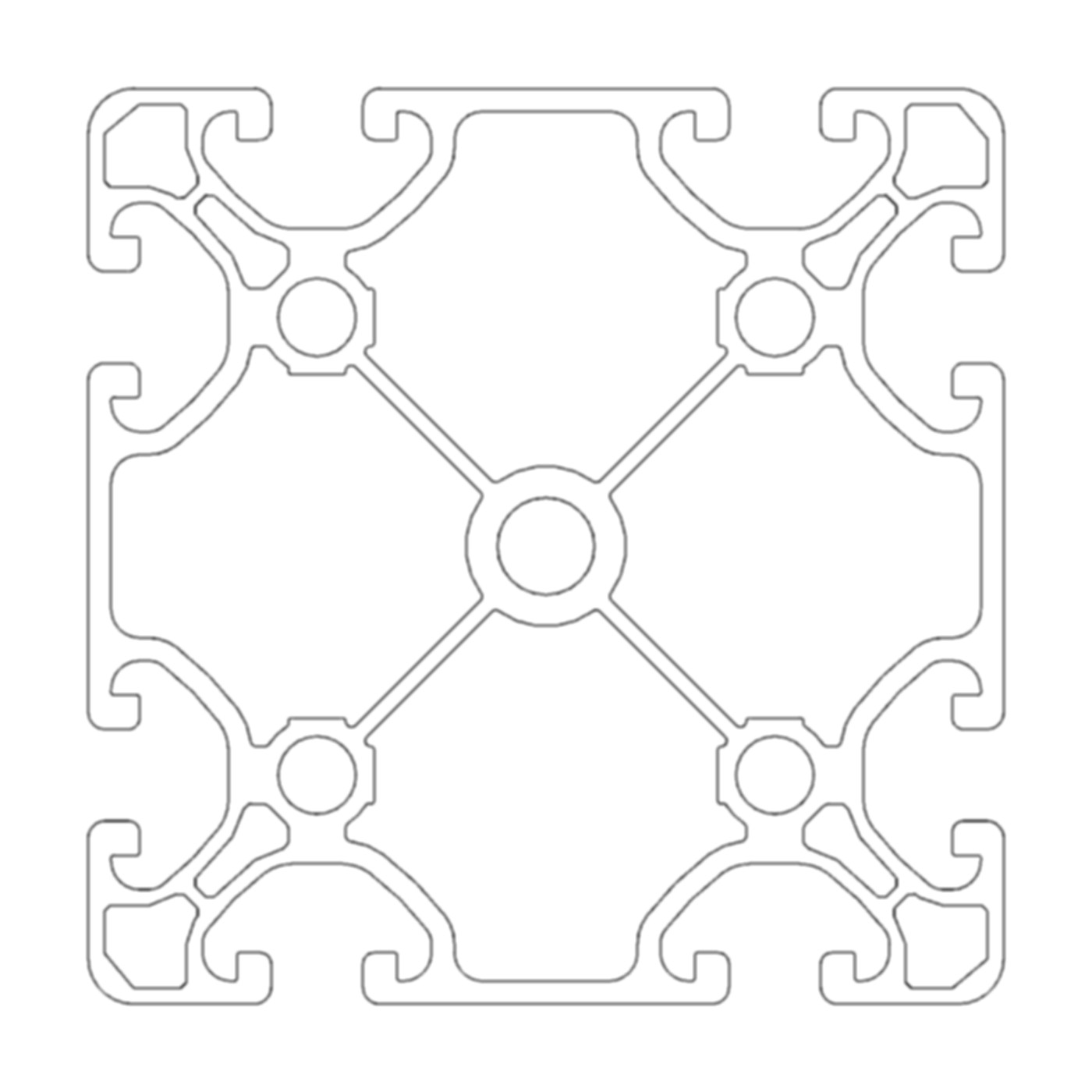 Profil A8 80x80 eco