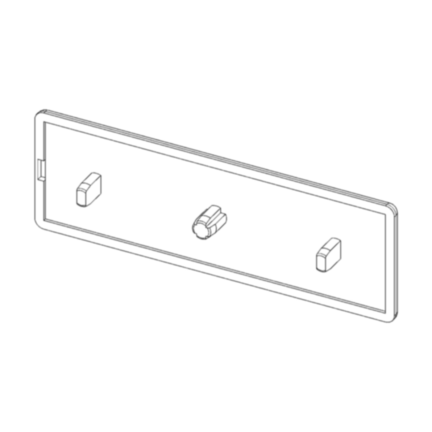 Abdeckkappe A8 120x40