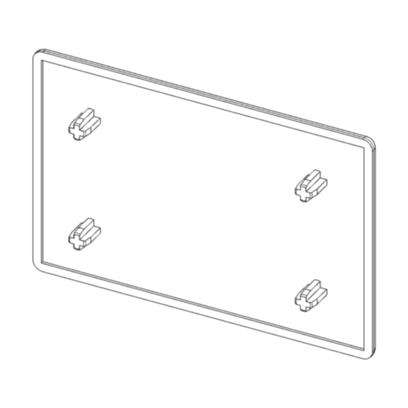 Abdeckkappe A8 120x80