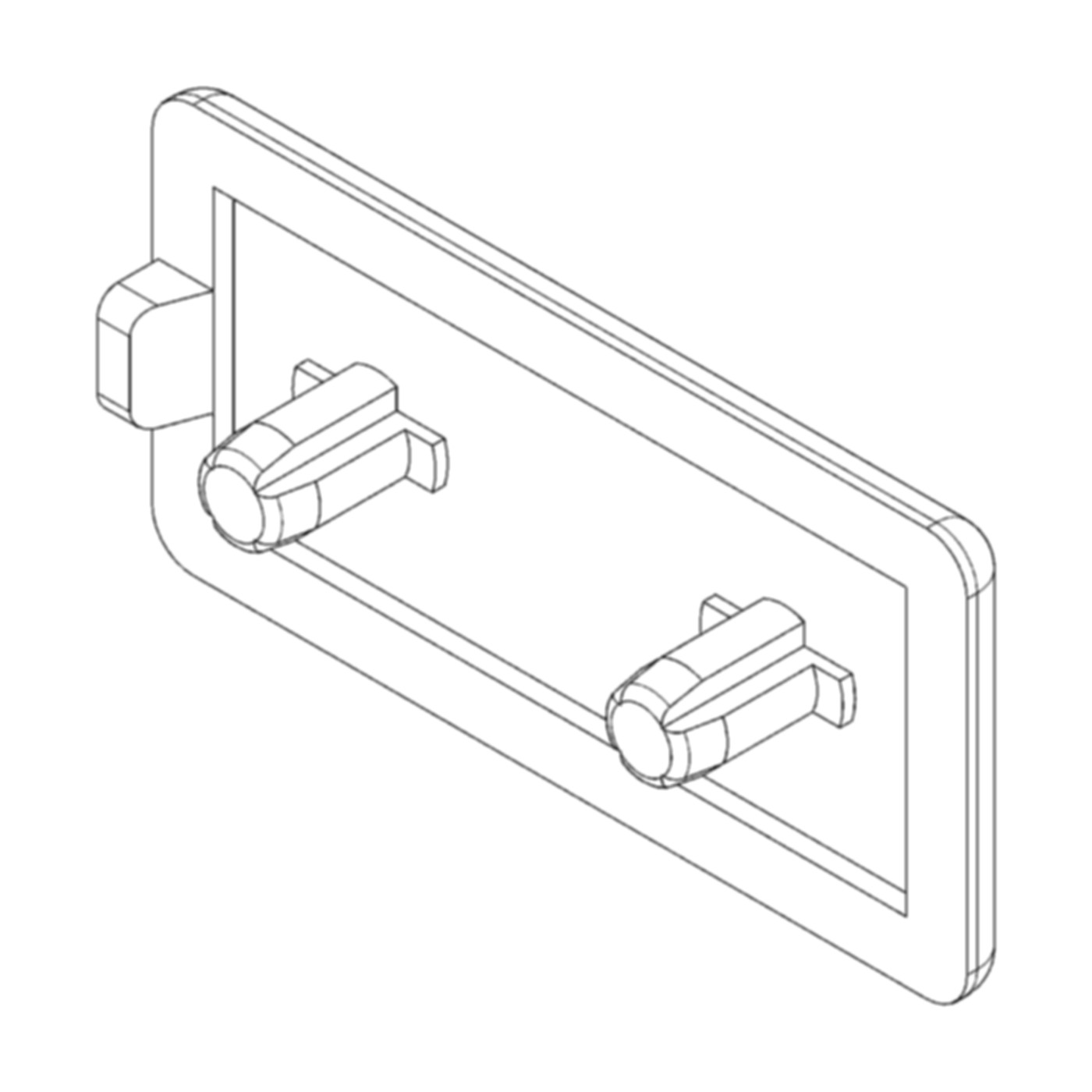 Abdeckkappe A5 40x20