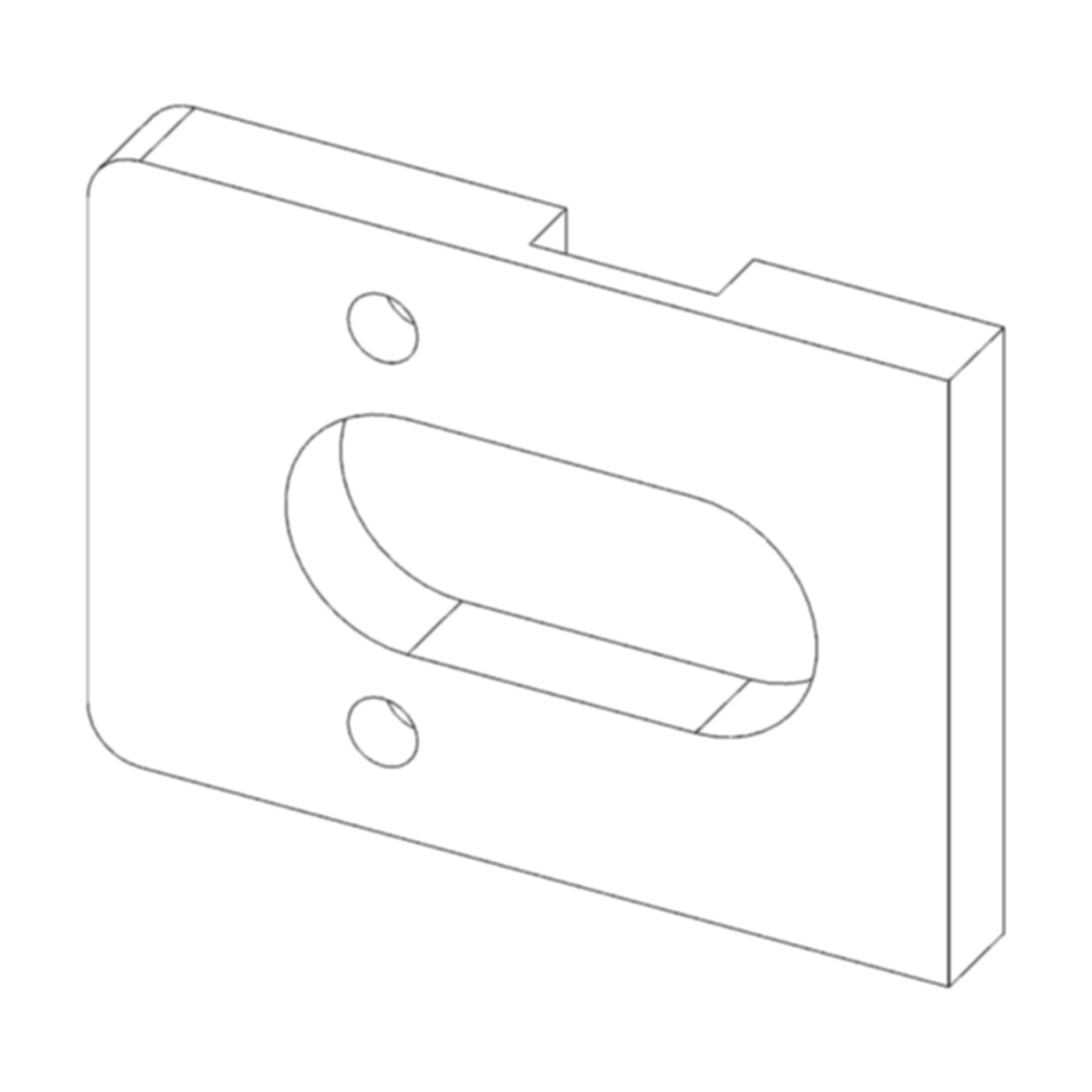 Distanz Uniblock A8 3mm