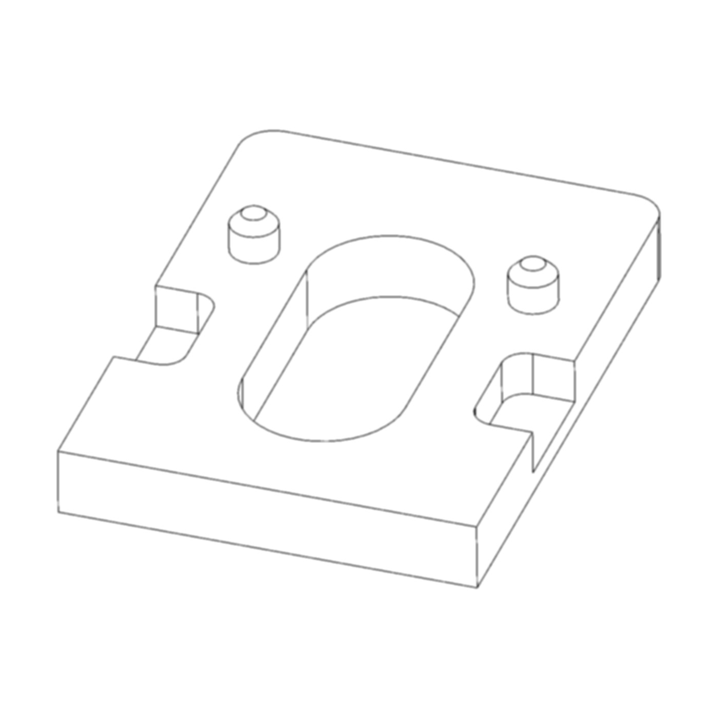 Distanz Uniblock A8 3mm