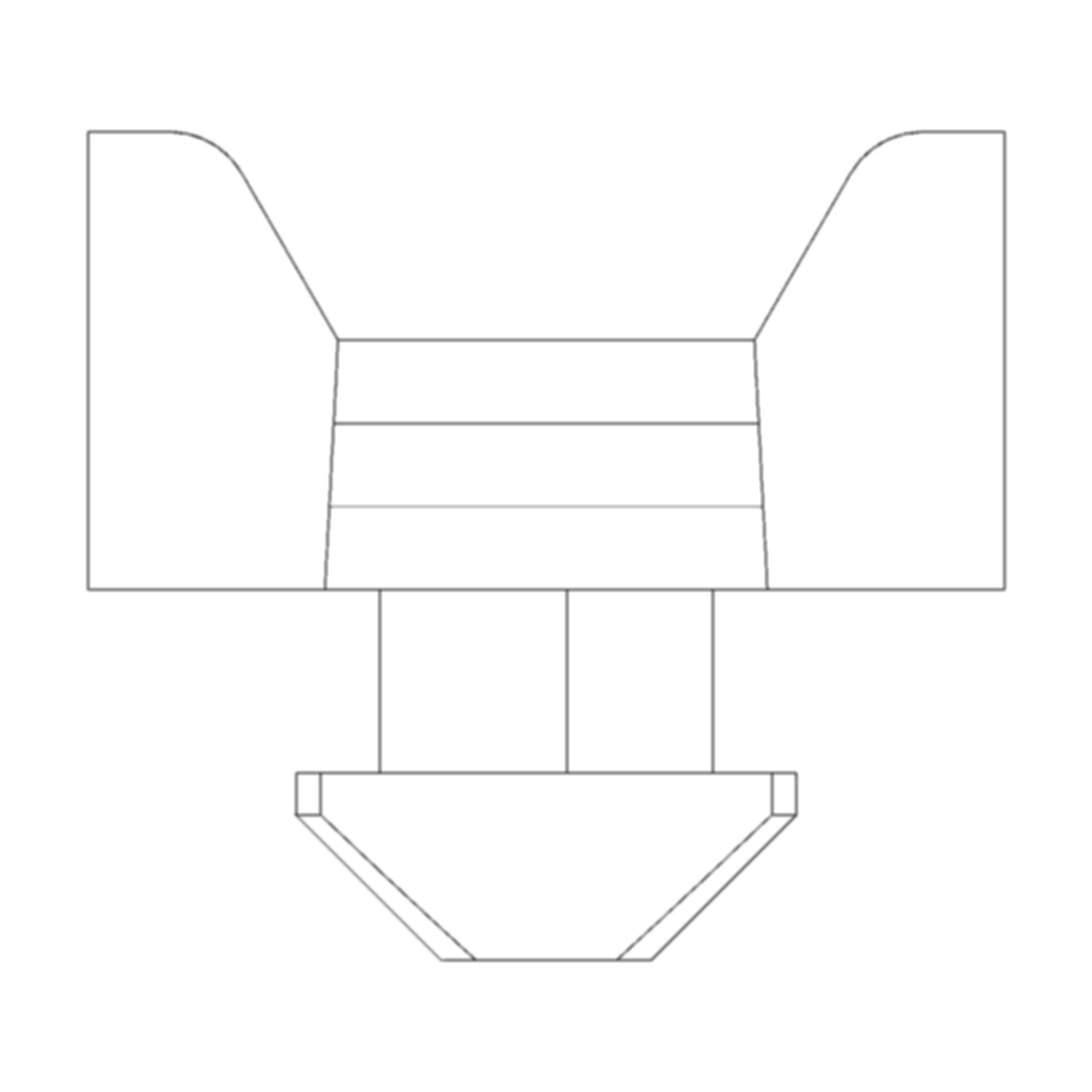 Kabelbinderblock
