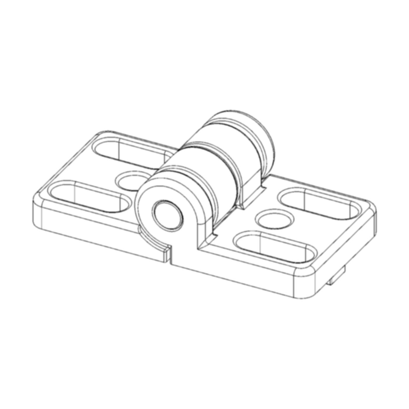 Scharnier A8 40 Zn