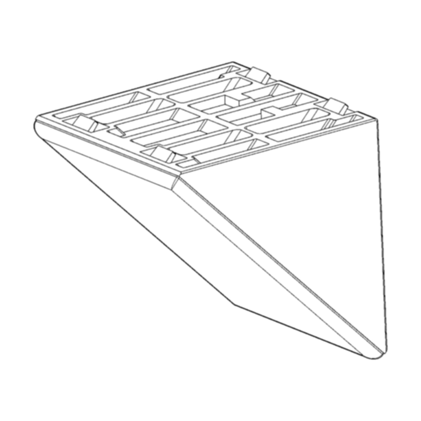Winkelsatz A8 80x80x80 Zn