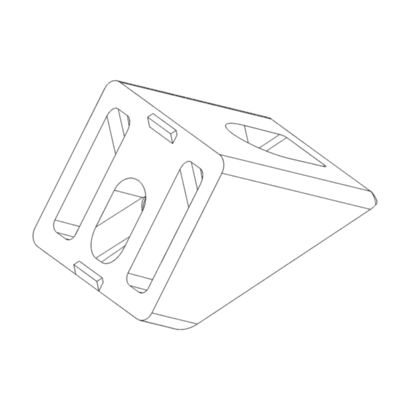 Winkelverbinder A8 45°